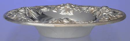 Repousse-Full Chased-Hand Chased 5" Bon Bon Bowl