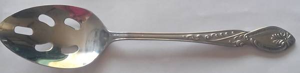 KIO10 (Stainless) Pierced Tablespoon (Serving Spoon)