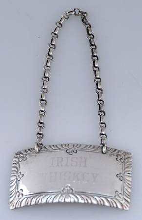 Williamsburg (Sterling, Hollowware) Decanter Label