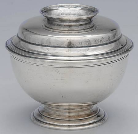 Williamsburg (Sterling, Hollowware) Sugar Bowl & Lid