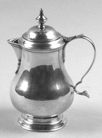 Williamsburg (Sterling, Hollowware) Sterling Syrup Pitcher