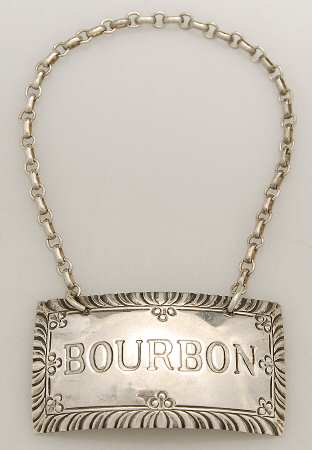 Williamsburg (Sterling, Hollowware) Decanter Label