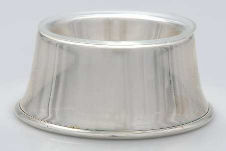 Williamsburg (Sterling, Hollowware) Trencher Salt with Glass Liner