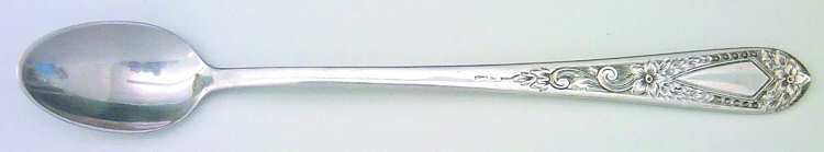 Betsy Patterson-Eng (Sterling, 1932, Monograms) Iced Tea Spoon
