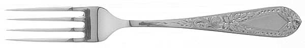 Betsy Patterson-Eng (Sterling, 1932, Monograms) Fork