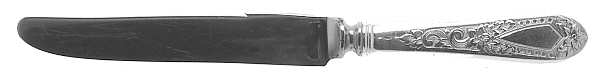 Betsy Patterson-Eng (Sterling, 1932, Monograms) New French Hollow Knife with Bolster