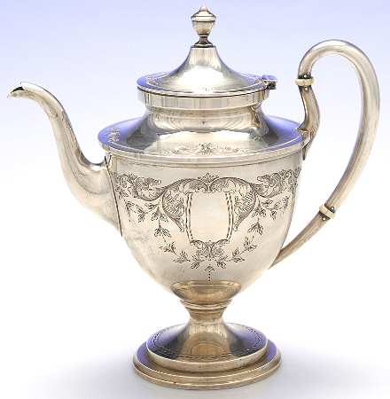 Mayflower (Sterling, Hollowware) Teapot
