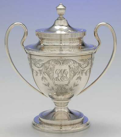 Mayflower (Sterling, Hollowware) Sugar Bowl & Lid