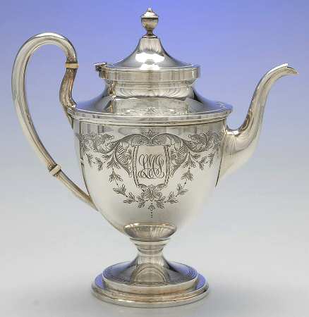 Mayflower (Sterling, Hollowware) Teapot