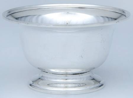 Calvert-Old Maryland Plain (Sterling, Hollowware) Mayonnaise Bowl
