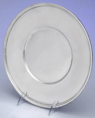 Calvert-Old Maryland Plain (Sterling, Hollowware) 10" Sandwich Plate
