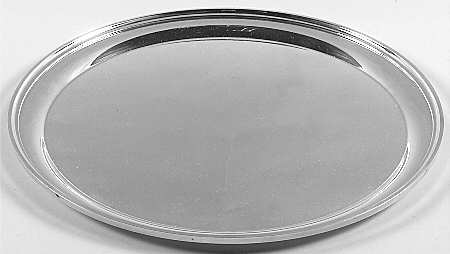 Calvert-Old Maryland Plain (Sterling, Hollowware) 12" Round Tray