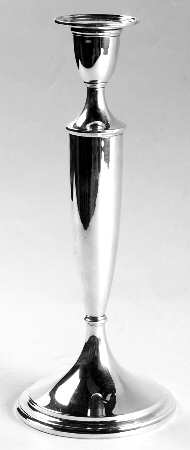 Calvert-Old Maryland Plain (Sterling, Hollowware) 12" Weighted Candlestick