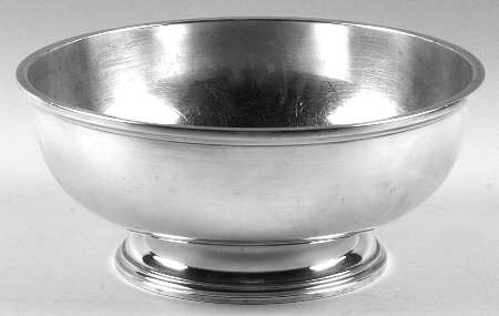Calvert-Old Maryland Plain (Sterling, Hollowware) 9" Paul Revere Bowl