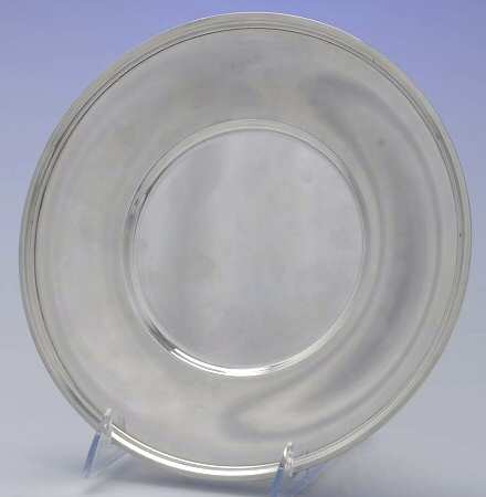 Calvert-Old Maryland Plain (Sterling, Hollowware) 9" Sandwich Plate