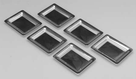 Calvert-Old Maryland Plain (Sterling, Hollowware) Butter Pat - Set of 6