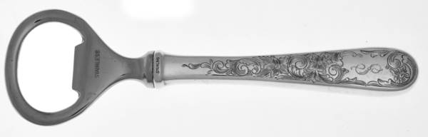 Old Maryland-Engv (Sterling, 1936, No Monos) Bottle Opener with Stainless Bowl