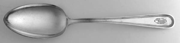 Calvert (Sterling, 1927, No Monograms) Tablespoon (Serving Spoon) Large