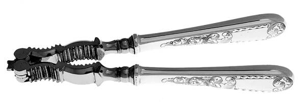 Mayflower (Sterling, 1846) Silverplate Grip Nut Cracker