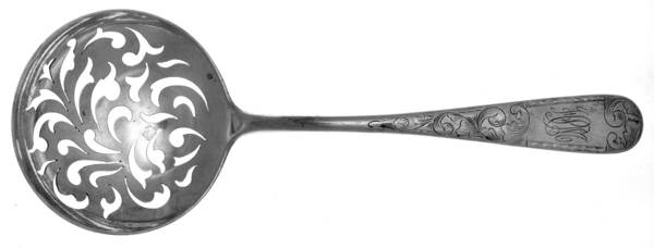 Mayflower (Sterling, 1846) Large Pierced Pea Serving Spoon