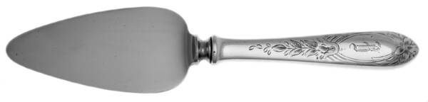 Primrose (Sterling, 1933, Monograms) Cheese Server with Stainless Blade