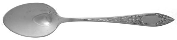 Lady Claire-Hand Engr(Sterling, 1925, Monograms) Round Bowl Soup Spoon (Cream Soup)