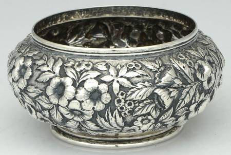 Repousse (Coin, Hollowware, No Landscape) Waste Bowl