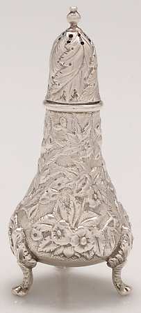 Repousse (Coin, Hollowware, No Landscape) Pepper Shaker