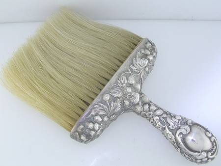 Stieff Rose (Sterling, 1892, Hollowware) Bonnet Brush