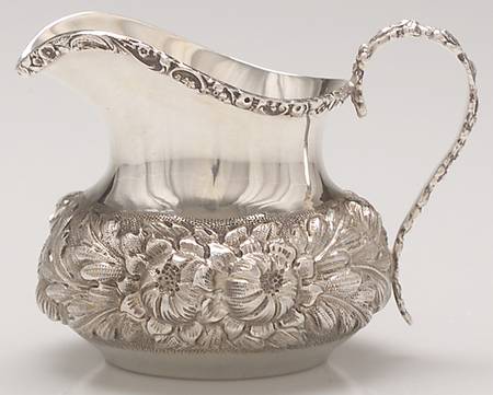 Stieff Rose (Sterling, 1892, Hollowware) Mini Creamer