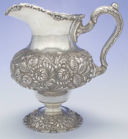 Stieff Rose (Sterling, 1892, Hollowware) 64 Oz Water Pitcher