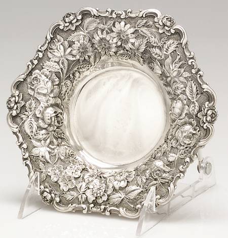 Stieff Rose (Sterling, 1892, Hollowware) 6" Bon Bon Bowl