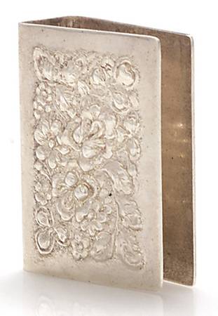 Stieff Rose (Sterling, 1892, Hollowware) Match Box Cover