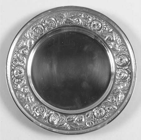 Stieff Rose (Sterling, 1892, Hollowware) Bread Plate