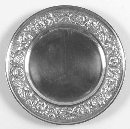 Stieff Rose (Sterling, 1892, Hollowware) Bread Plate