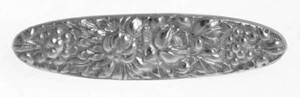Stieff Rose (Sterling, 1892, Hollowware) Bar Pin