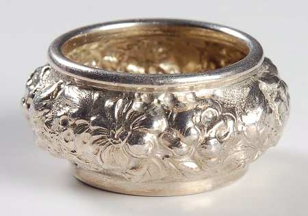 Stieff Rose (Sterling, 1892, Hollowware) Individual Open Salt