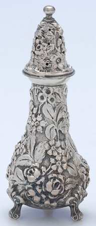 Stieff Rose (Sterling, 1892, Hollowware) Salt Shaker