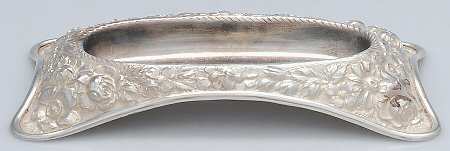 Stieff Rose (Sterling, 1892, Hollowware) Nail Buffer Tray