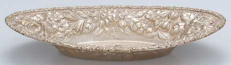 Stieff Rose (Sterling, 1892, Hollowware) 7" Bon Bon Bowl