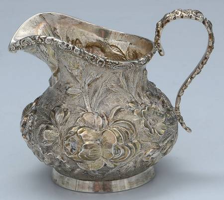 Stieff Rose (Sterling, 1892, Hollowware) Mini Creamer
