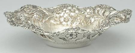 Stieff Rose (Sterling, 1892, Hollowware) 7" Bon Bon Bowl