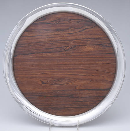 Colonial (Pewter, Hollowware) 16" Round Tray