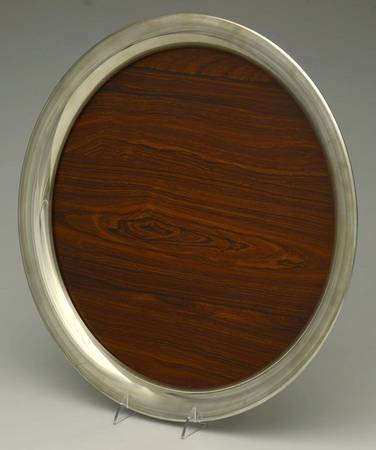 Colonial (Pewter, Hollowware) 18" Round Tray