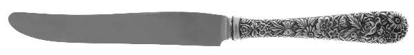 Repousse (Sterling, 1924, S.Kirk & Son, Inc.) New French Hollow Knife by Kirk Stieff