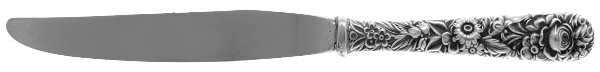 Repousse (Sterling, 1924, S.Kirk & Son, Inc.) Modern Hollow Knife by Kirk Stieff