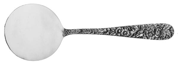 Repousse (Sterling, 1896, 925-1000) Solid Hot Cake Server