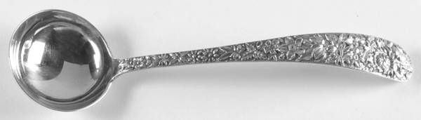 Repousse (Sterling, 1896, 925-1000) Mayonnaise Ladle