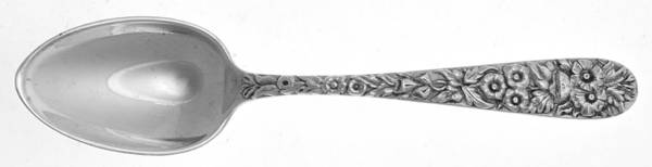 Repousse (Sterling, 1896, 925-1000) Five O'Clock Teaspoon