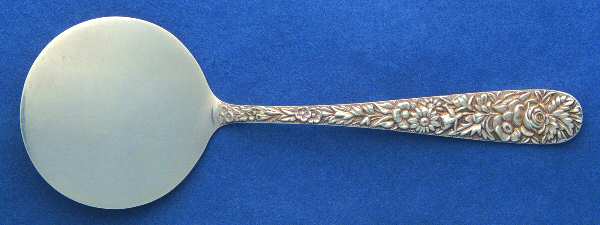 Repousse (Sterling, 1896, 925-1000) Solid Hot Cake Server